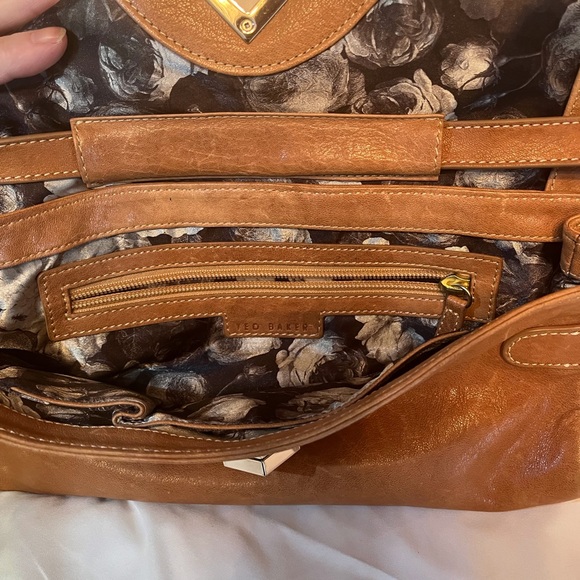 Ted Baker crossbody tan purse - Picture 3 of 4